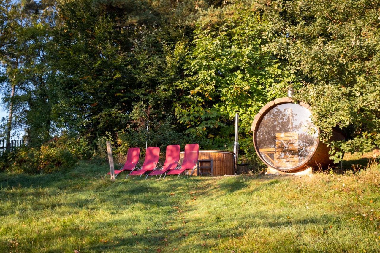 Enjoy Cozy Home Hills & Forest & Views & Gardens & Sauna Whirlpool Bath Jablonné v Podještědí Exterior foto